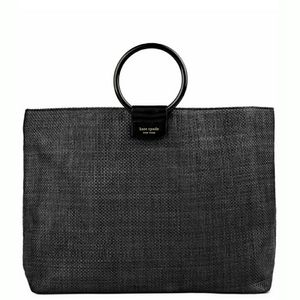 🆕️Kate Spade Woven Bracelet Handle Tote Bag